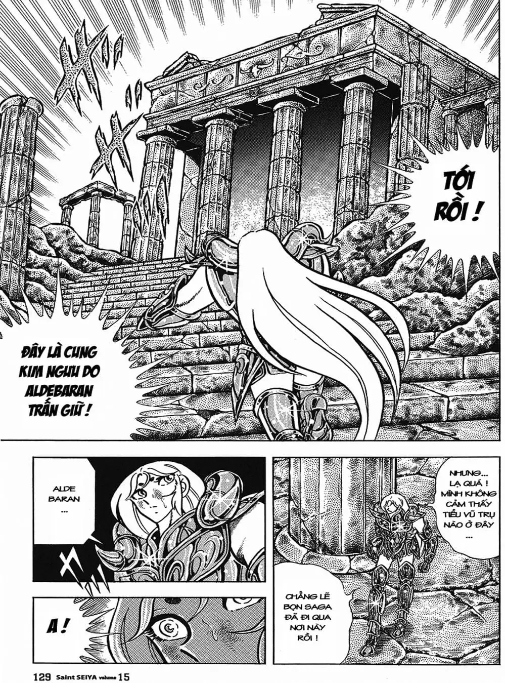 Truyện Tranh Áo Giáp Vàng - Saint Seiya trang 4