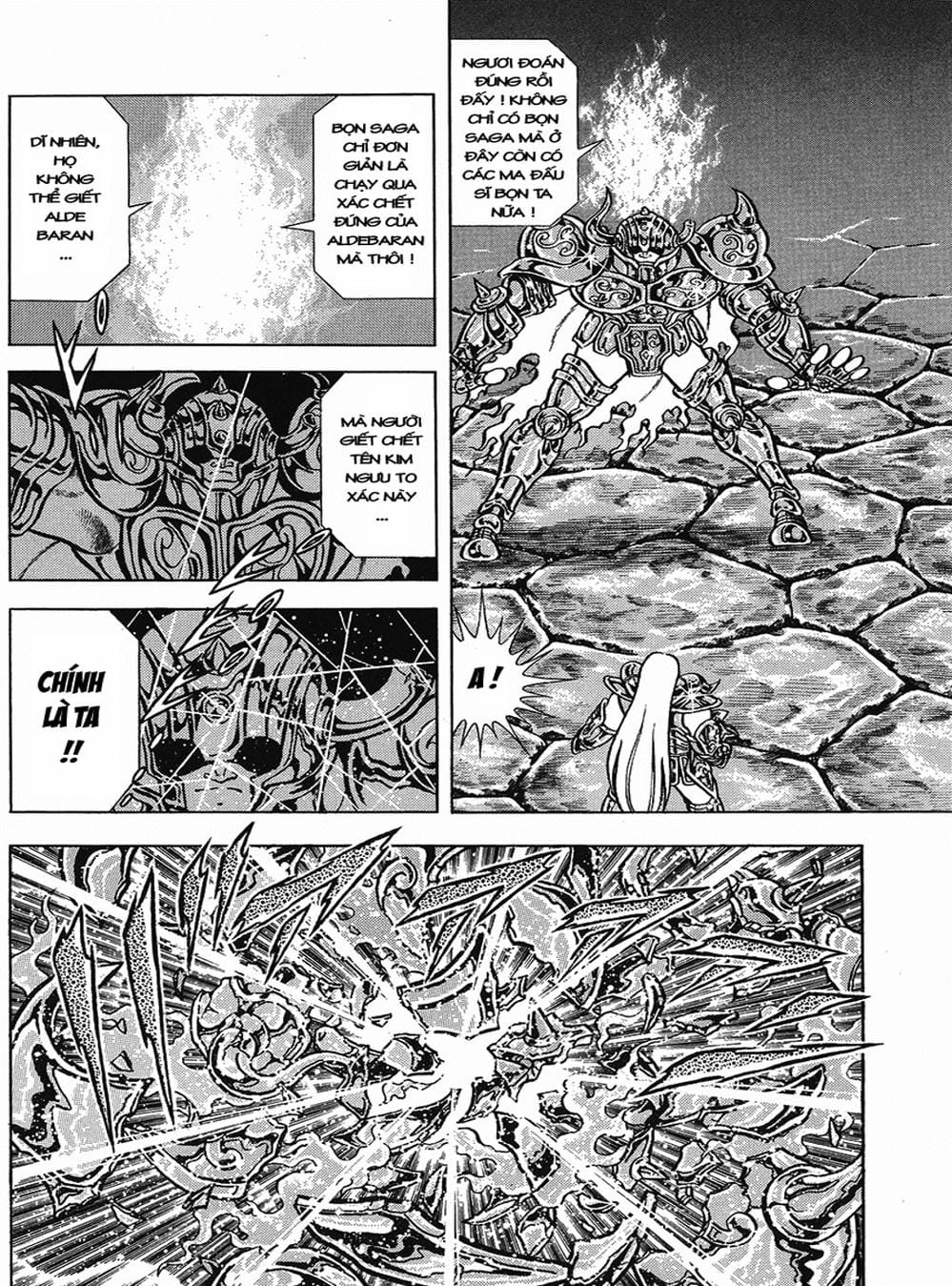 Truyện Tranh Áo Giáp Vàng - Saint Seiya trang 4