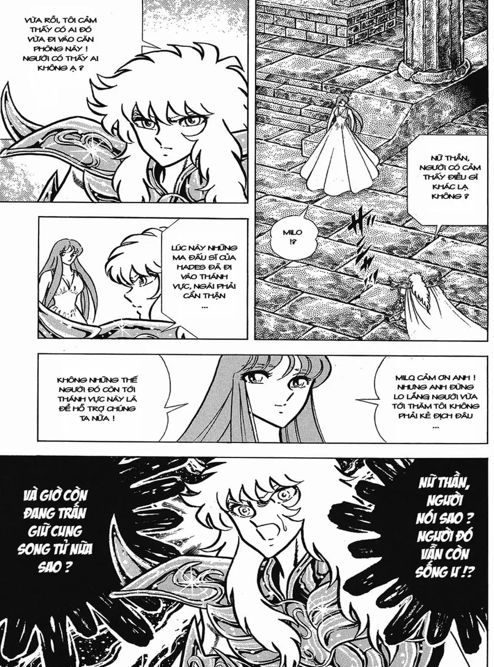 Truyện Tranh Áo Giáp Vàng - Saint Seiya trang 4