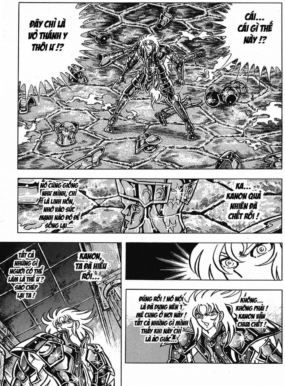 Truyện Tranh Áo Giáp Vàng - Saint Seiya trang 4