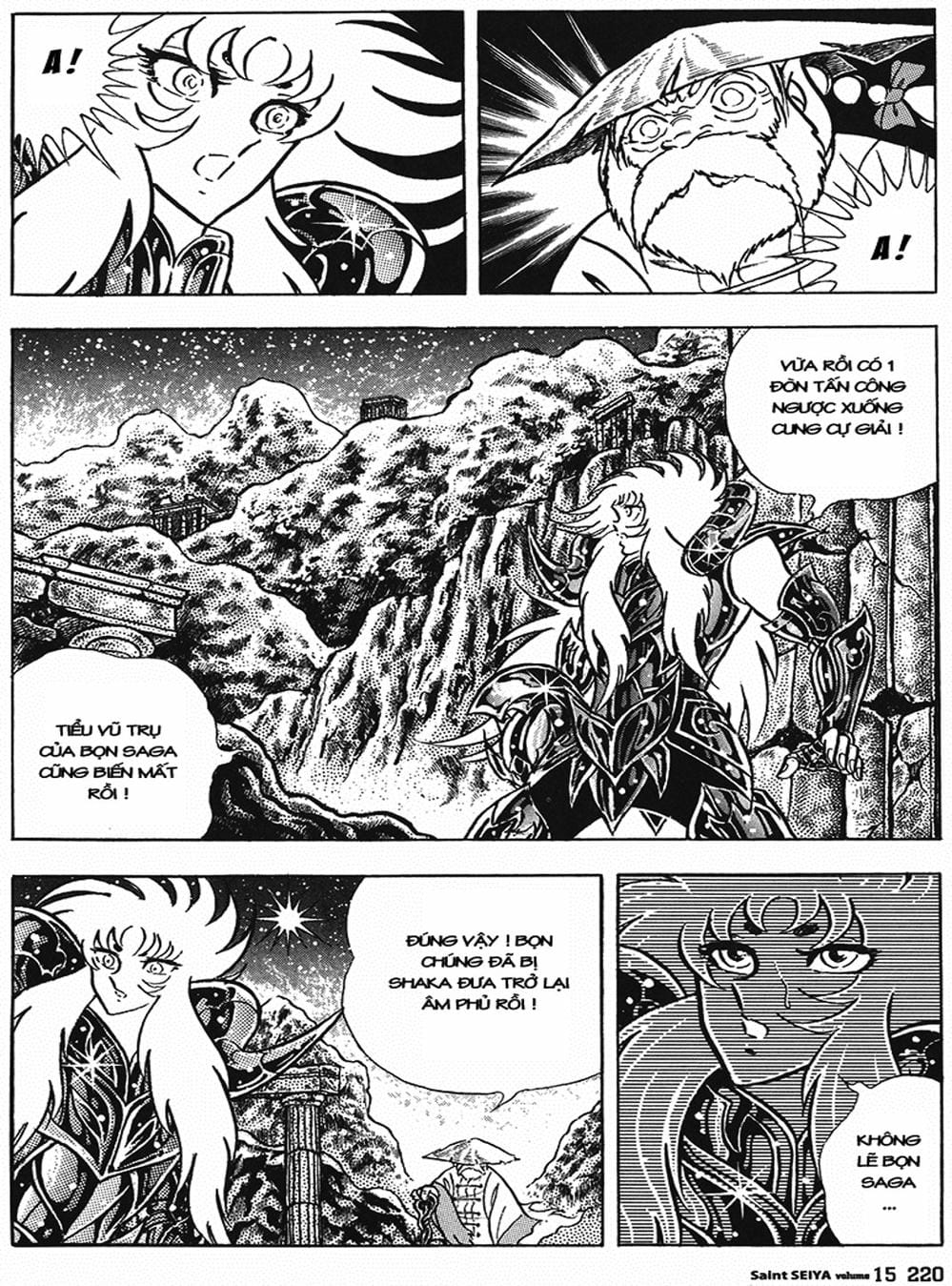 Truyện Tranh Áo Giáp Vàng - Saint Seiya trang 4