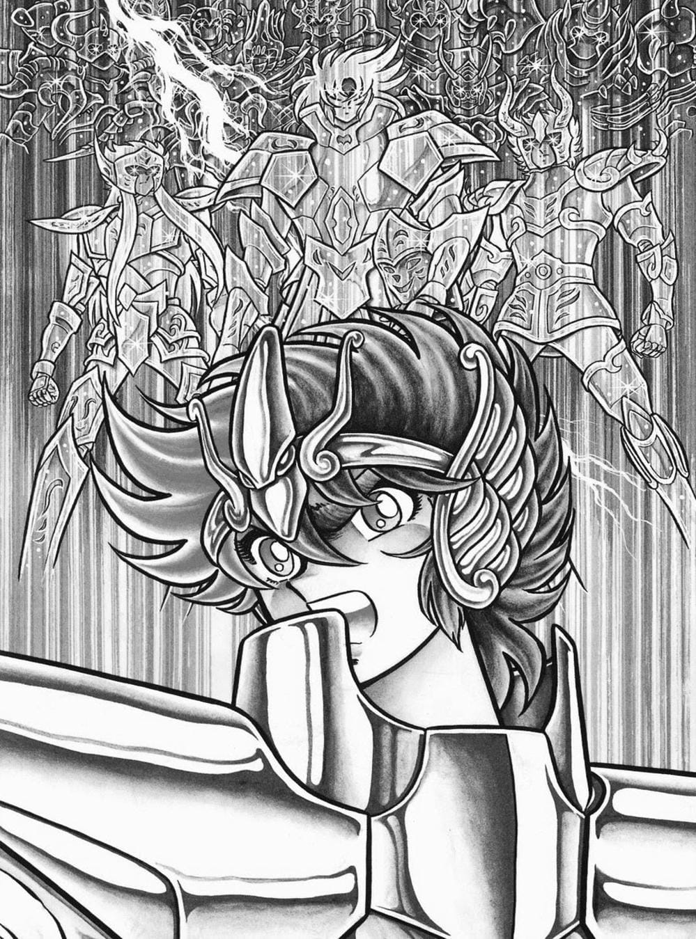 Truyện Tranh Áo Giáp Vàng - Saint Seiya trang 4