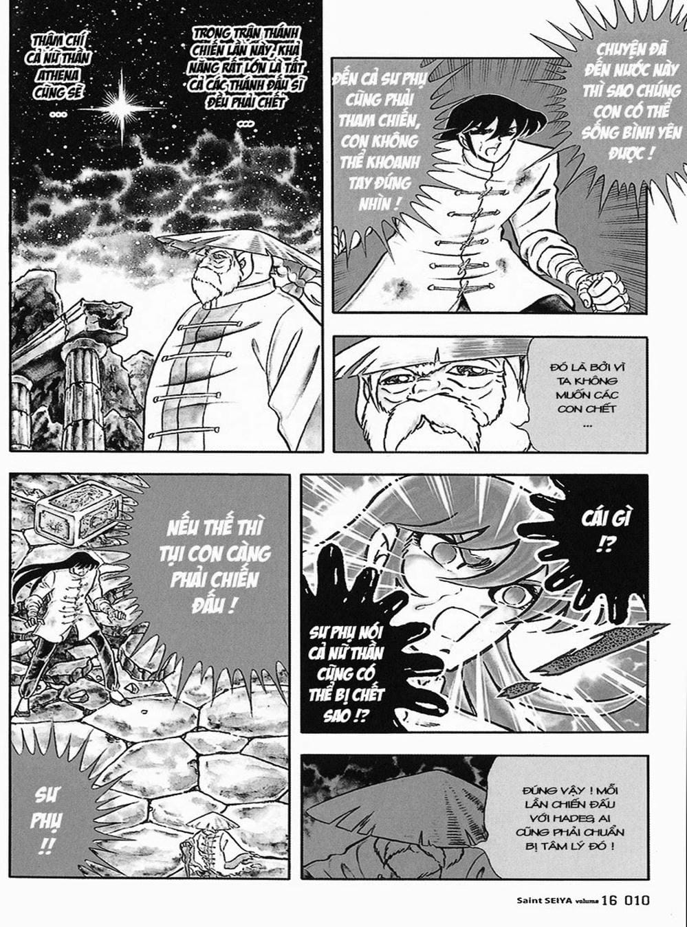 Truyện Tranh Áo Giáp Vàng - Saint Seiya trang 4