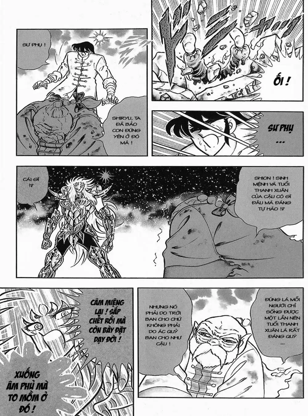 Truyện Tranh Áo Giáp Vàng - Saint Seiya trang 4