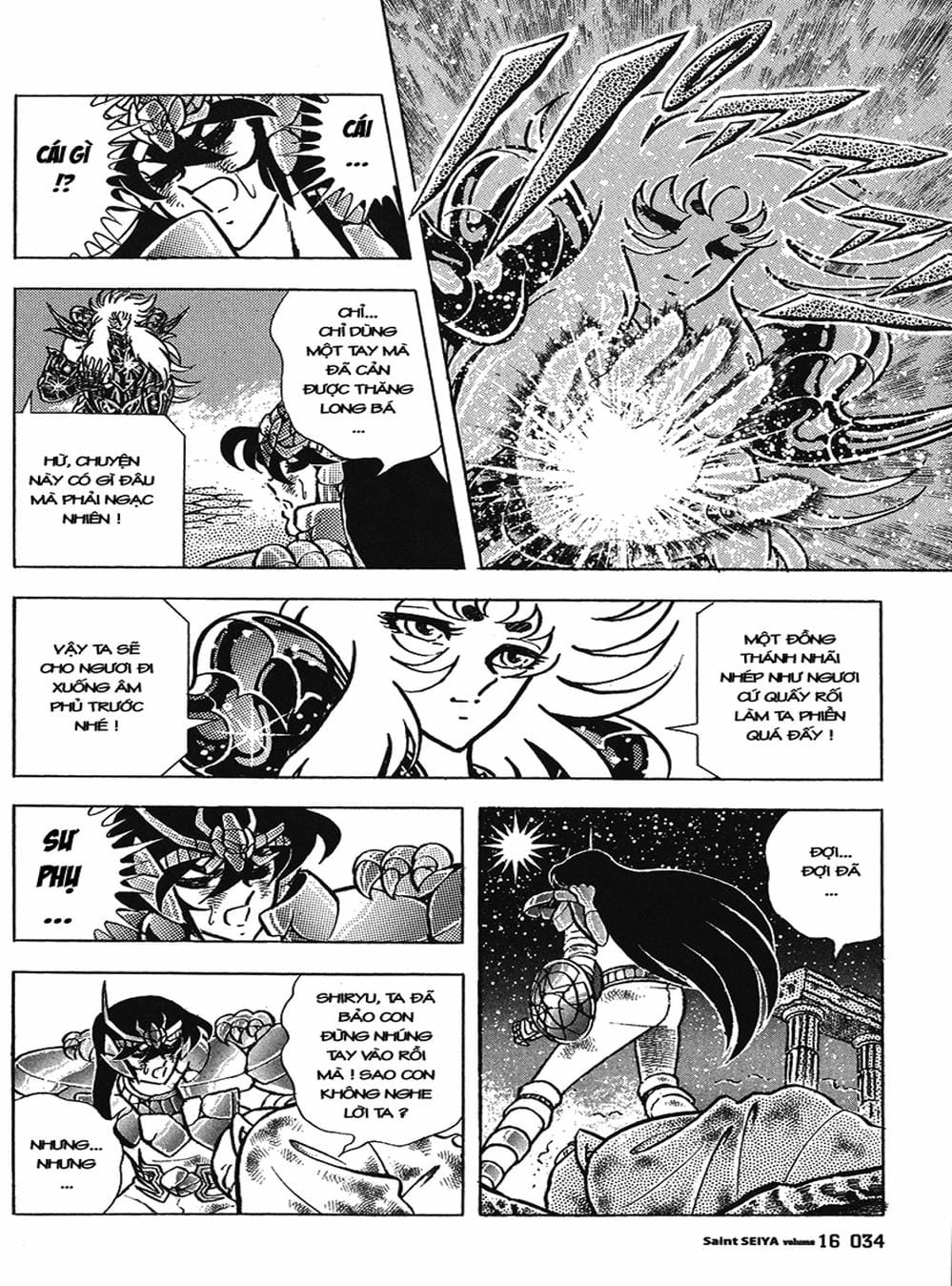 Truyện Tranh Áo Giáp Vàng - Saint Seiya trang 4