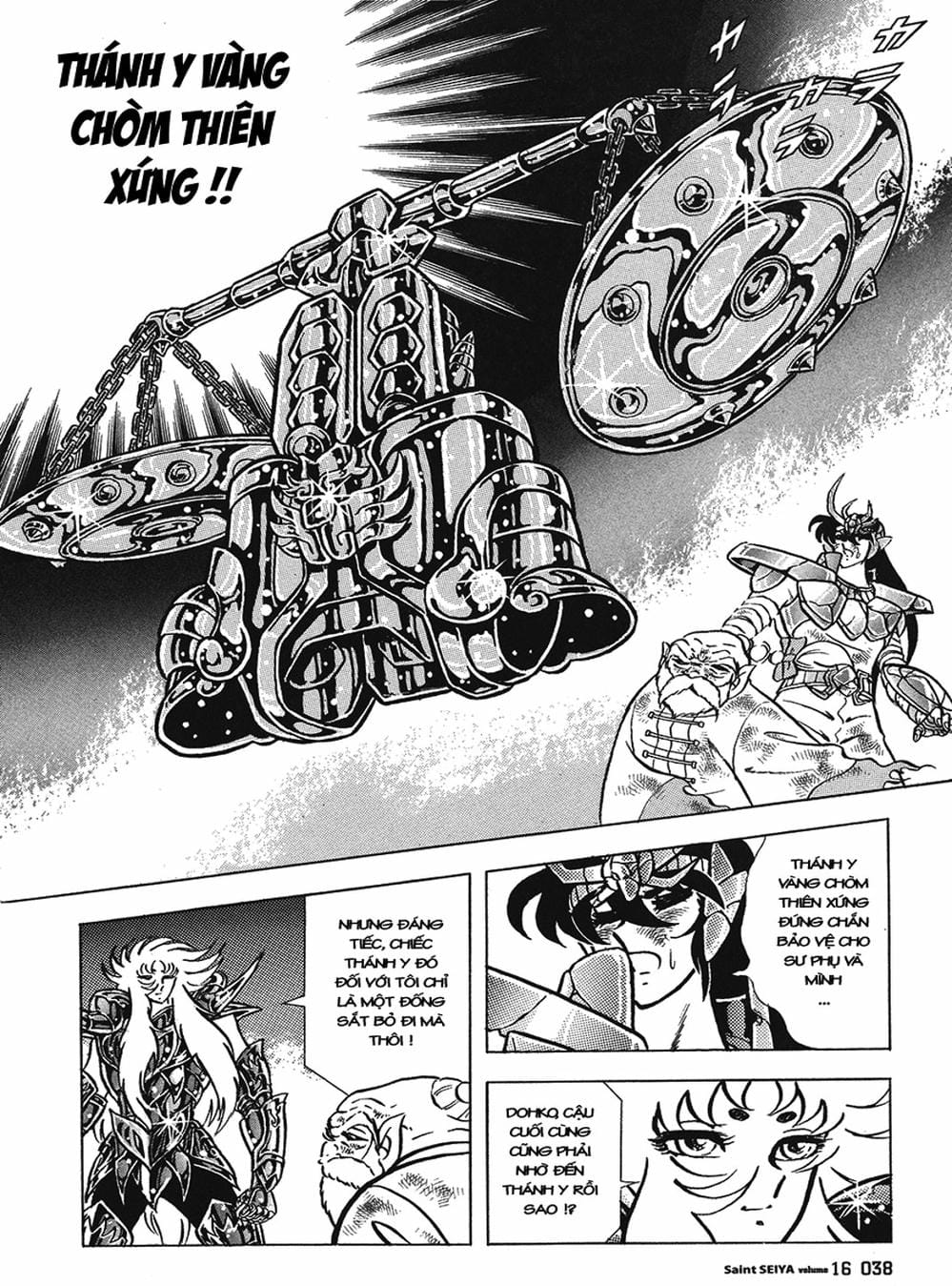 Truyện Tranh Áo Giáp Vàng - Saint Seiya trang 4