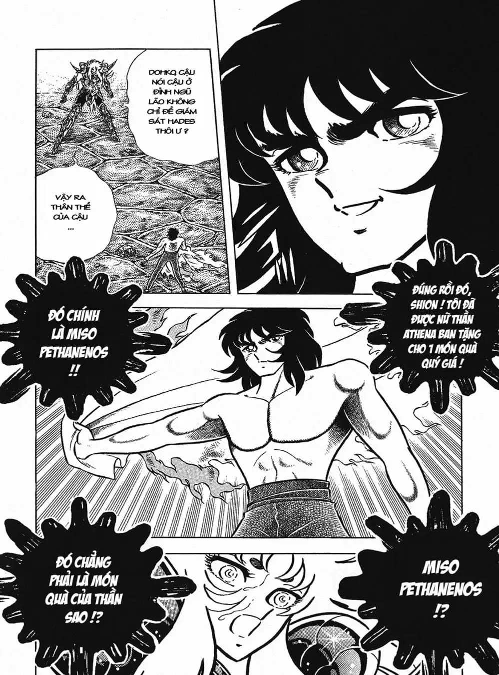 Truyện Tranh Áo Giáp Vàng - Saint Seiya trang 4