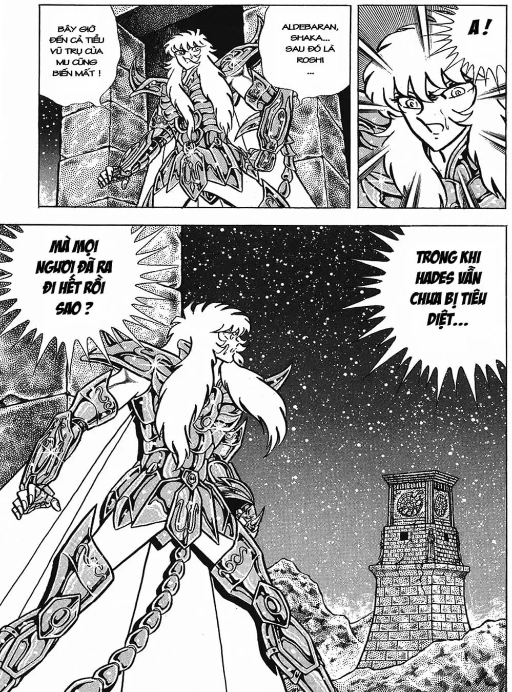 Truyện Tranh Áo Giáp Vàng - Saint Seiya trang 4
