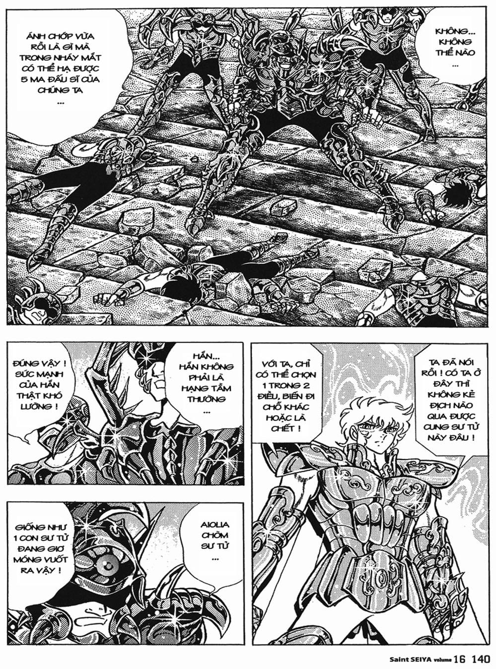 Truyện Tranh Áo Giáp Vàng - Saint Seiya trang 4
