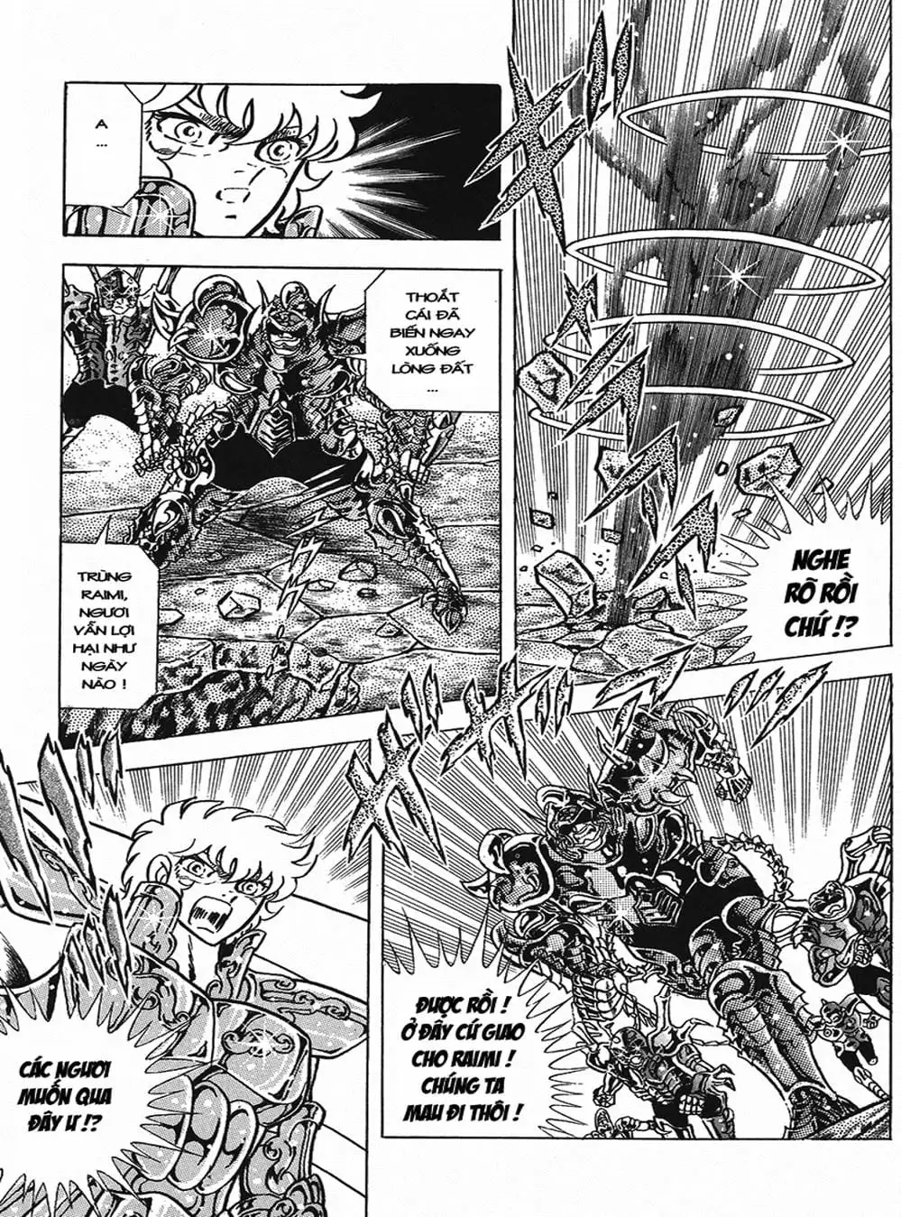 Truyện Tranh Áo Giáp Vàng - Saint Seiya trang 4