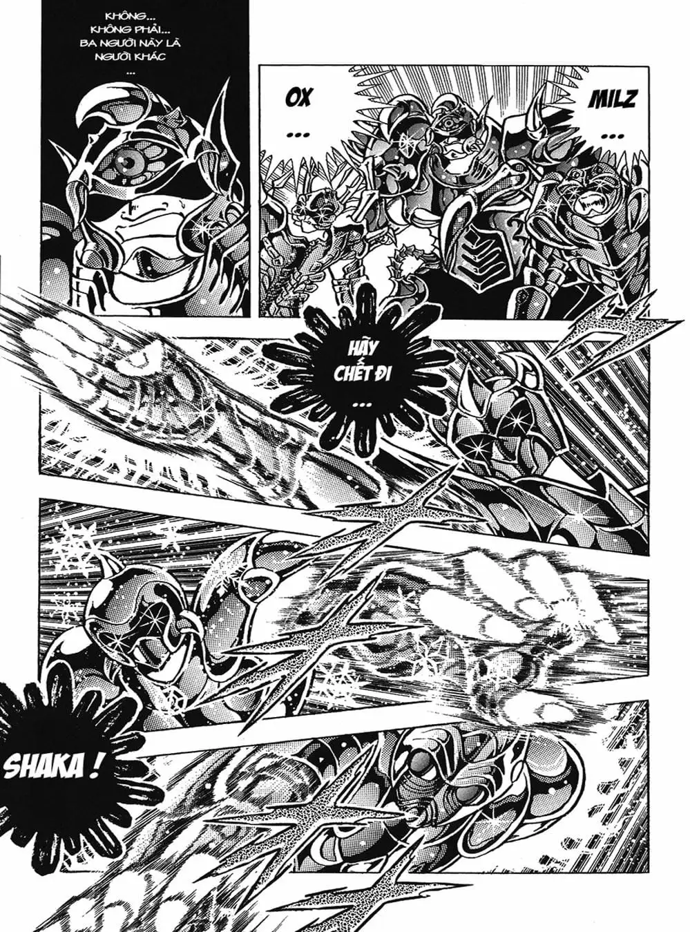 Truyện Tranh Áo Giáp Vàng - Saint Seiya trang 4
