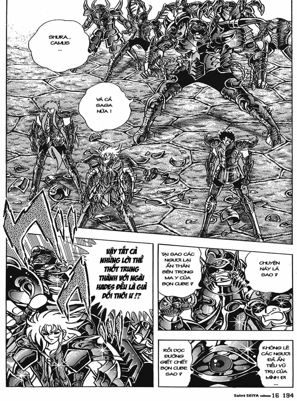Truyện Tranh Áo Giáp Vàng - Saint Seiya trang 4