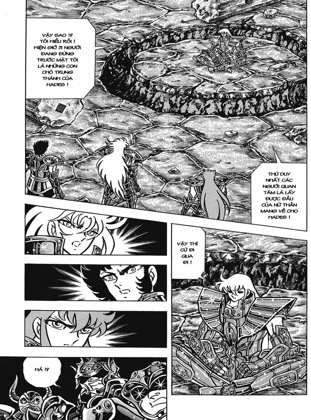 Truyện Tranh Áo Giáp Vàng - Saint Seiya trang 4