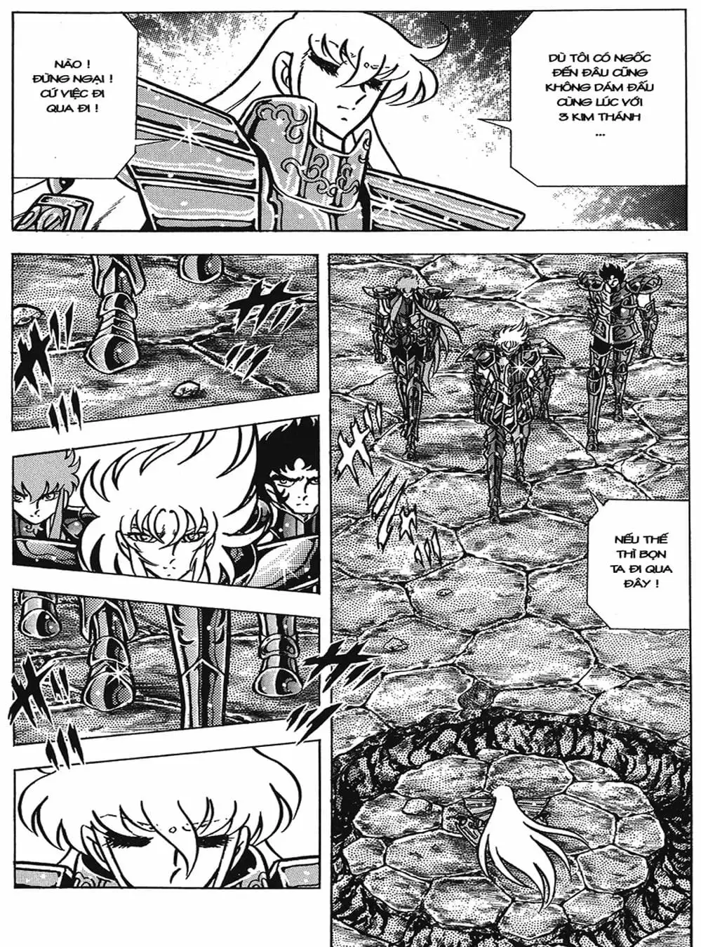 Truyện Tranh Áo Giáp Vàng - Saint Seiya trang 4