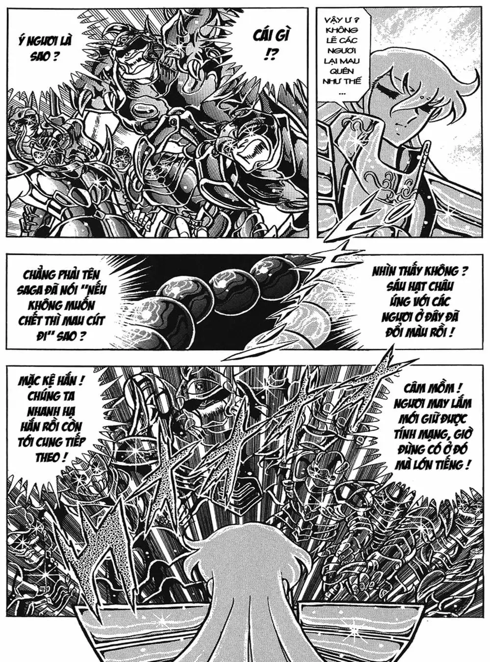Truyện Tranh Áo Giáp Vàng - Saint Seiya trang 4