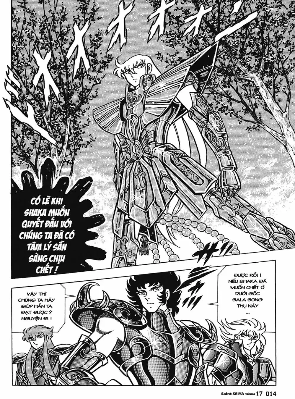 Truyện Tranh Áo Giáp Vàng - Saint Seiya trang 4