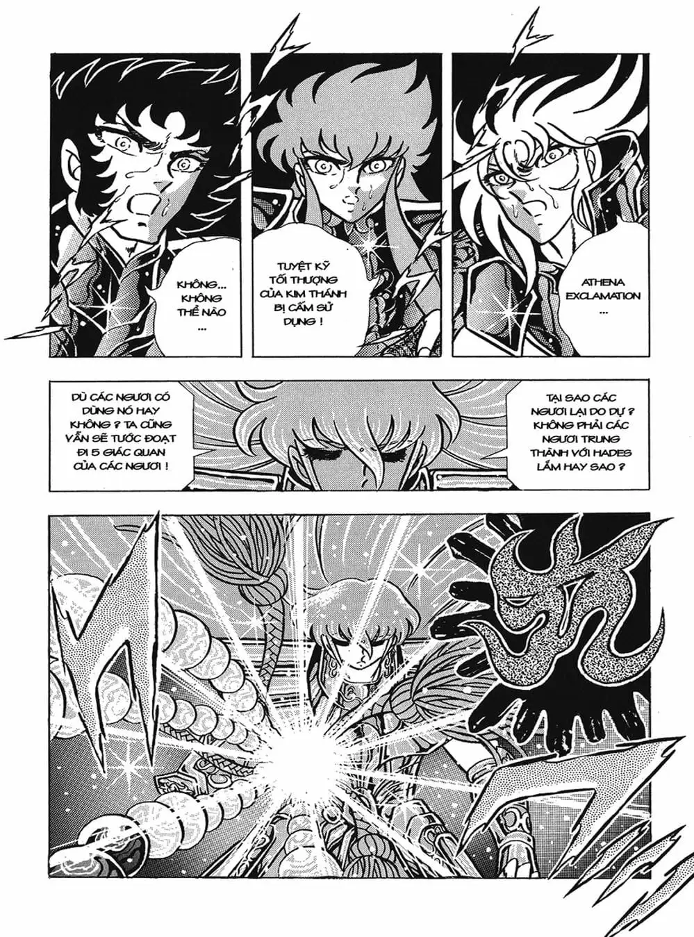 Truyện Tranh Áo Giáp Vàng - Saint Seiya trang 4