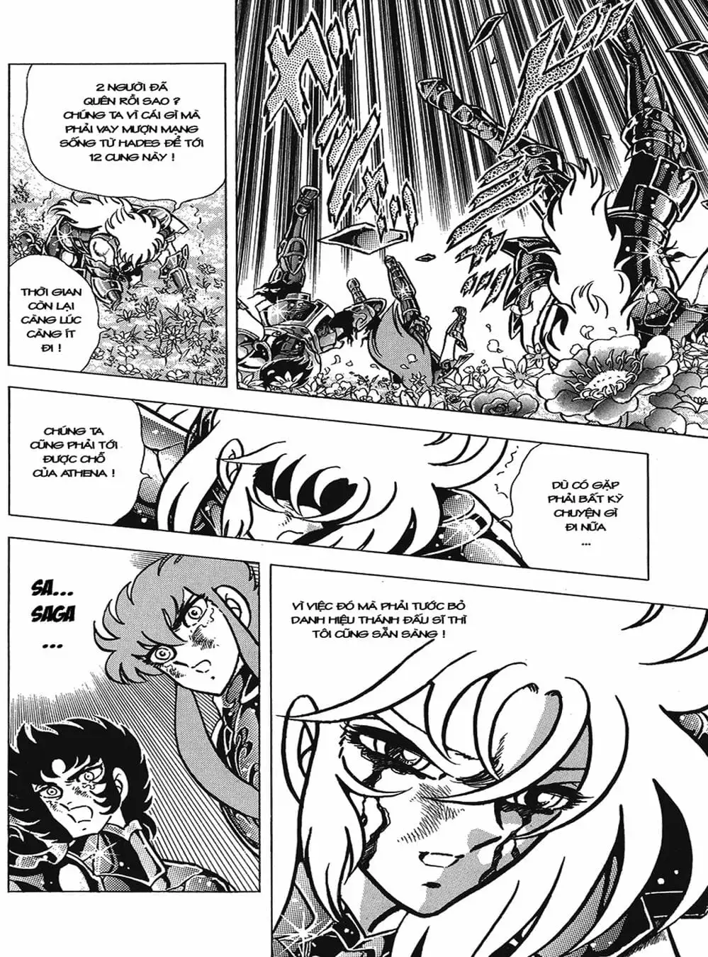 Truyện Tranh Áo Giáp Vàng - Saint Seiya trang 4