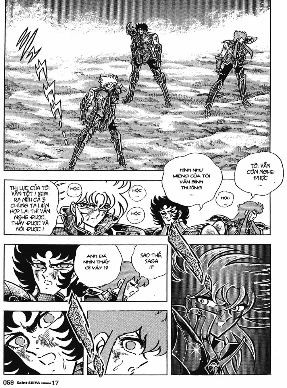 Truyện Tranh Áo Giáp Vàng - Saint Seiya trang 4