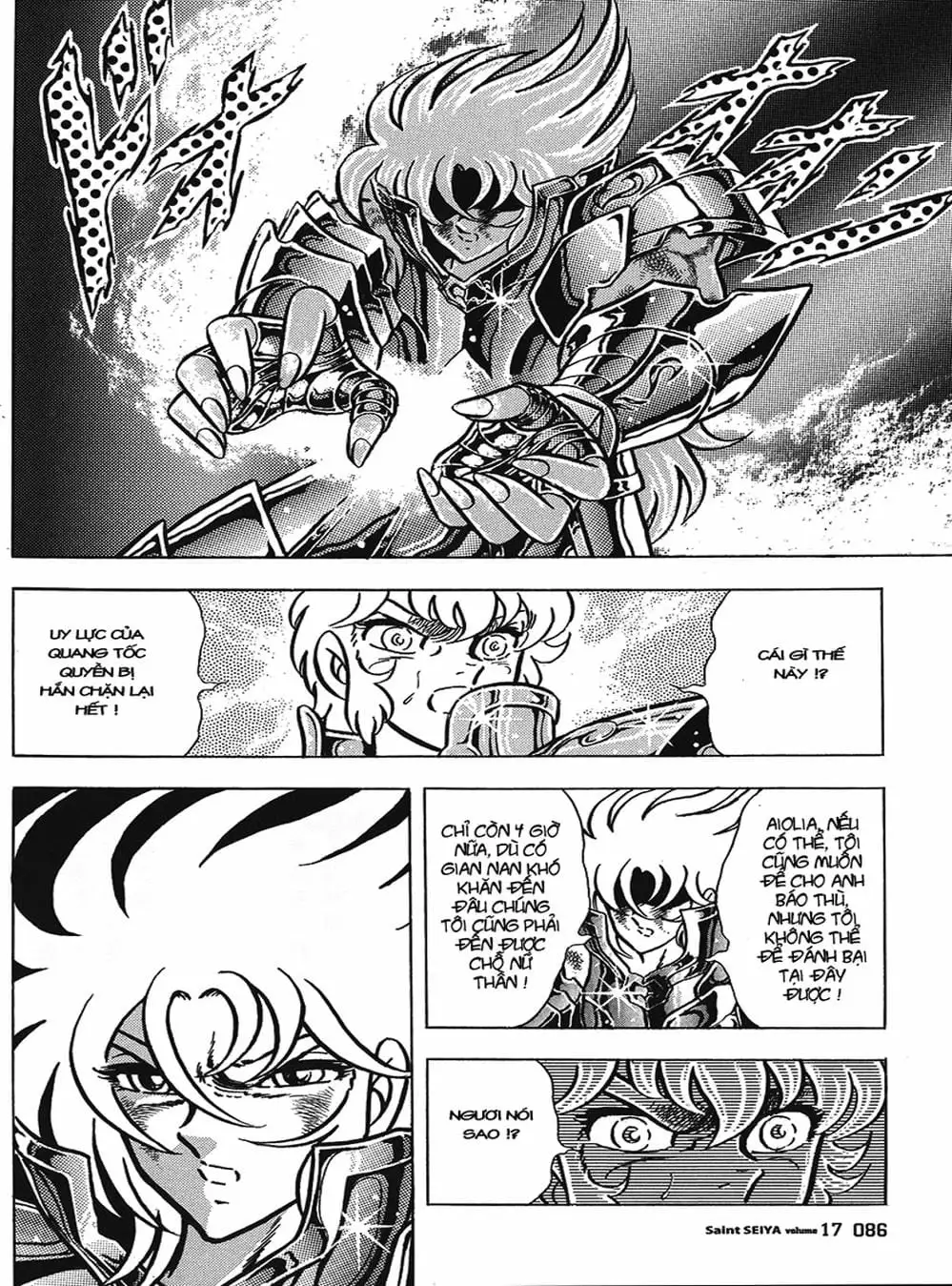 Truyện Tranh Áo Giáp Vàng - Saint Seiya trang 4