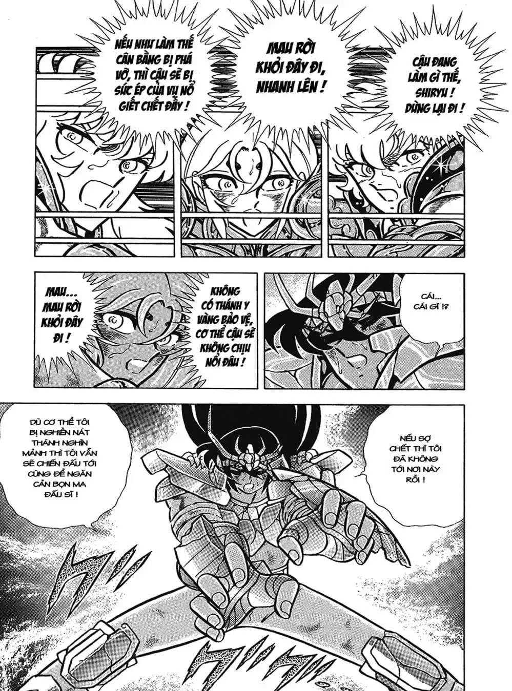 Truyện Tranh Áo Giáp Vàng - Saint Seiya trang 4