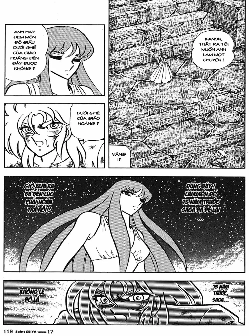 Truyện Tranh Áo Giáp Vàng - Saint Seiya trang 4