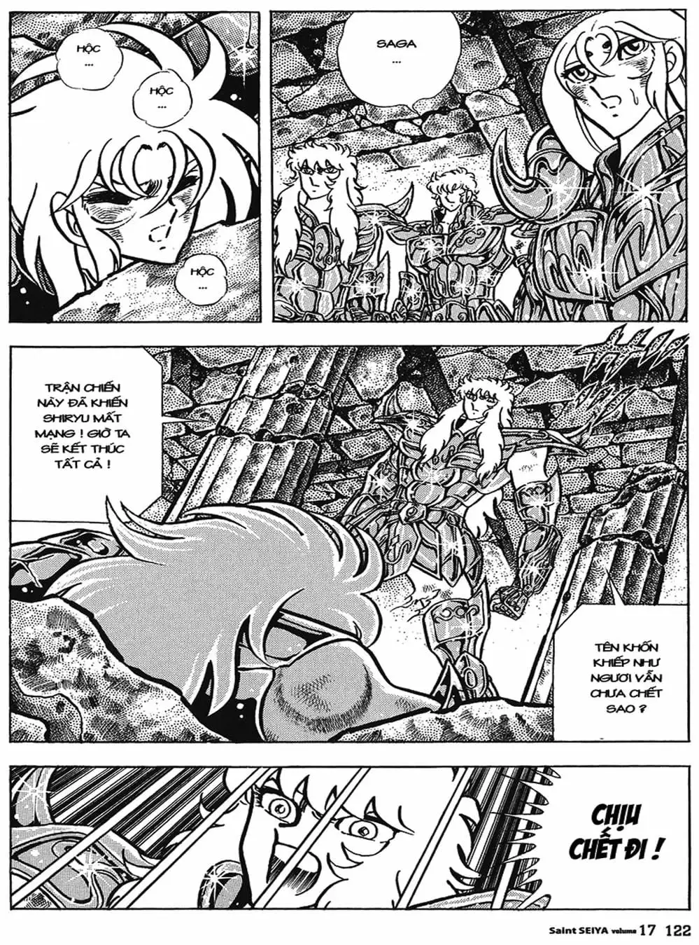 Truyện Tranh Áo Giáp Vàng - Saint Seiya trang 4