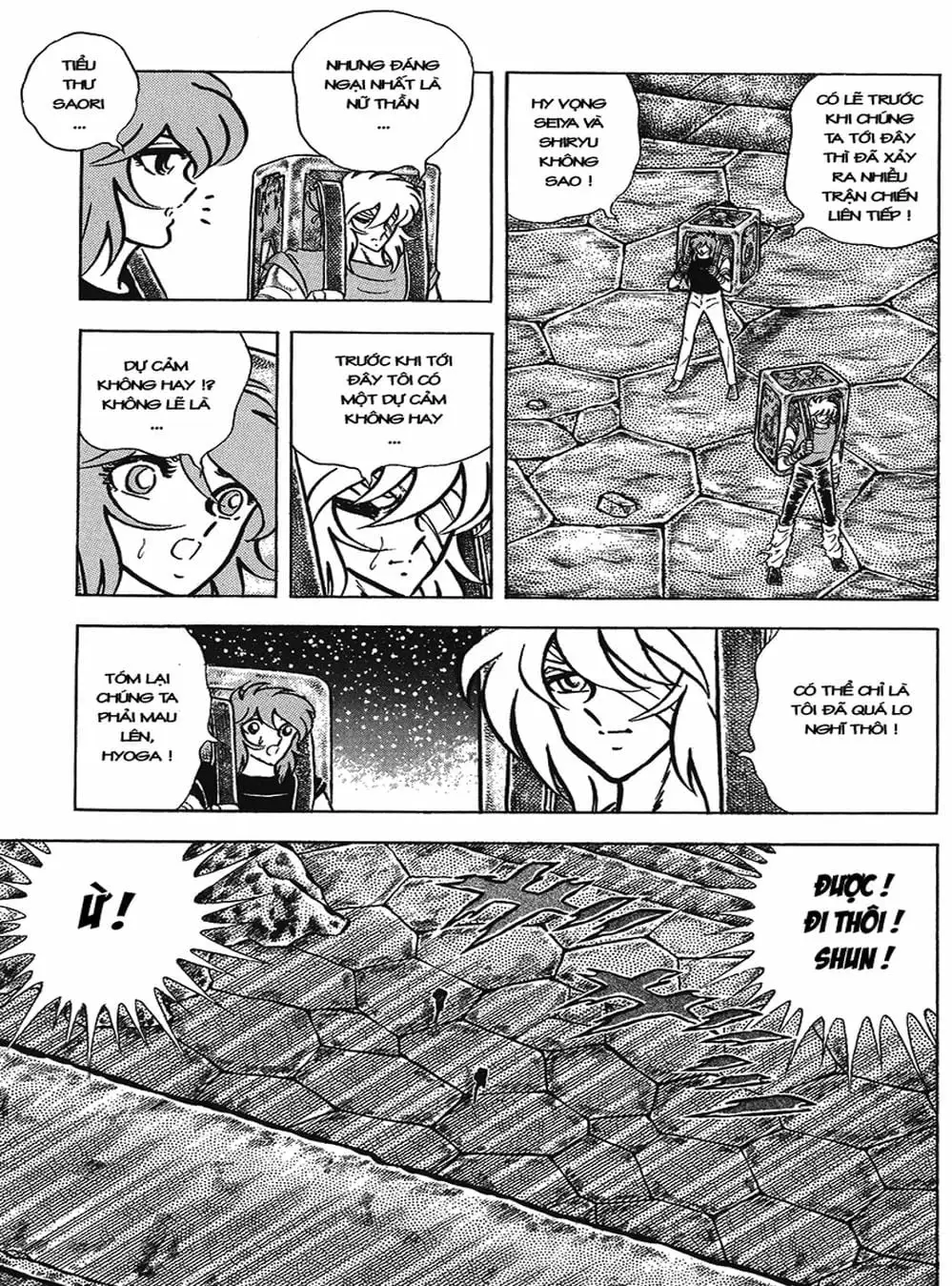 Truyện Tranh Áo Giáp Vàng - Saint Seiya trang 4