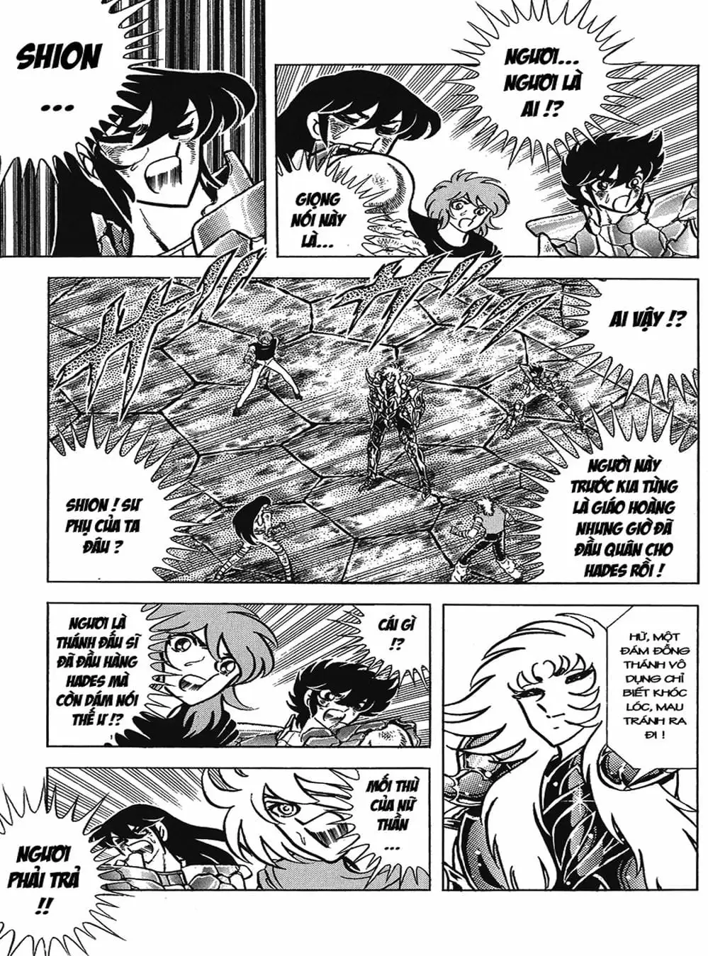 Truyện Tranh Áo Giáp Vàng - Saint Seiya trang 4