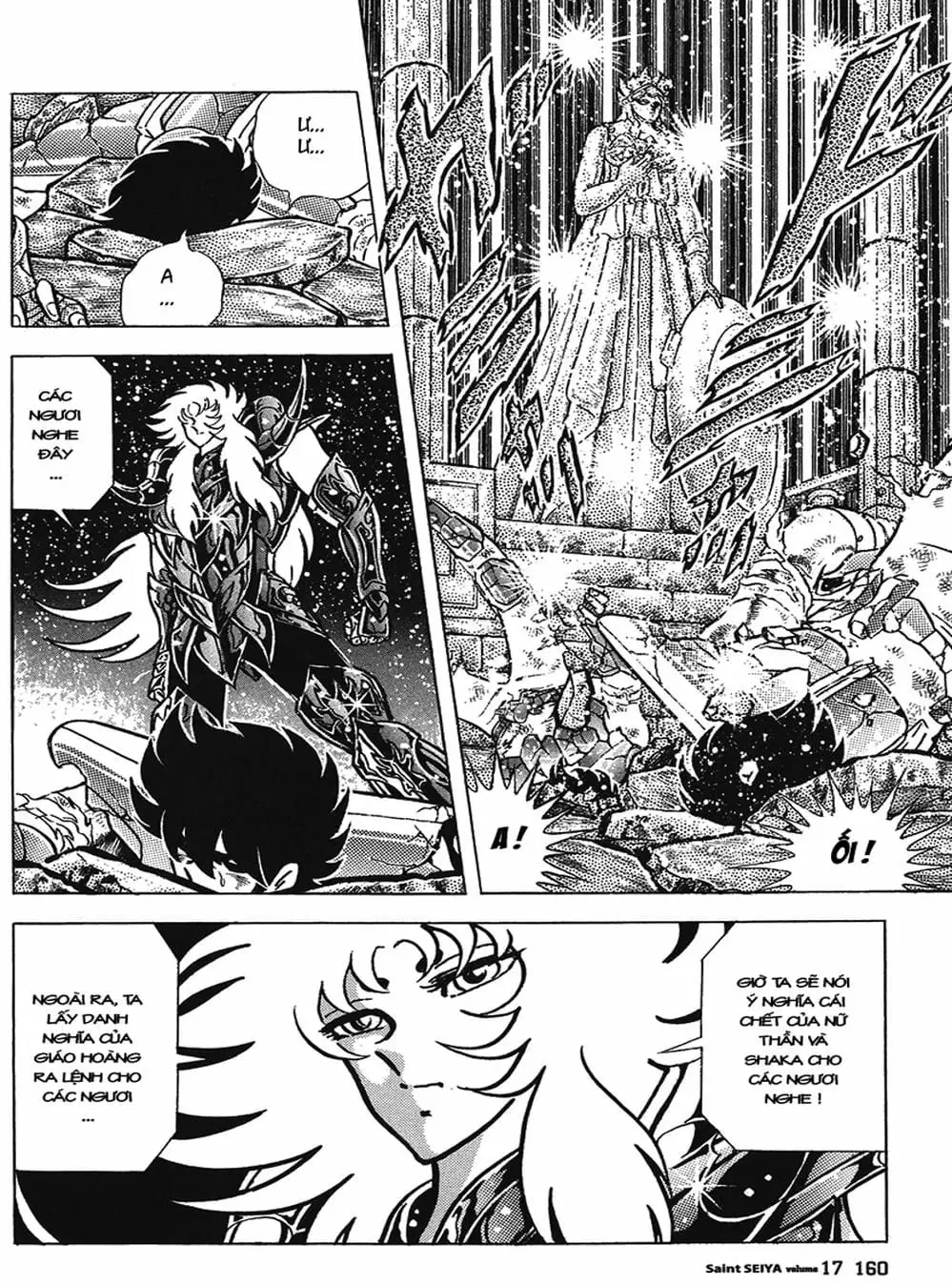 Truyện Tranh Áo Giáp Vàng - Saint Seiya trang 4