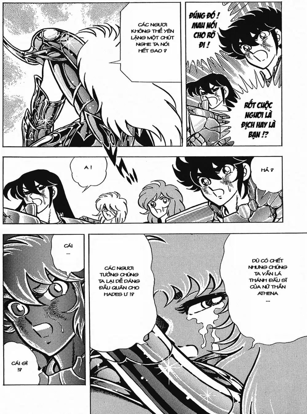 Truyện Tranh Áo Giáp Vàng - Saint Seiya trang 4