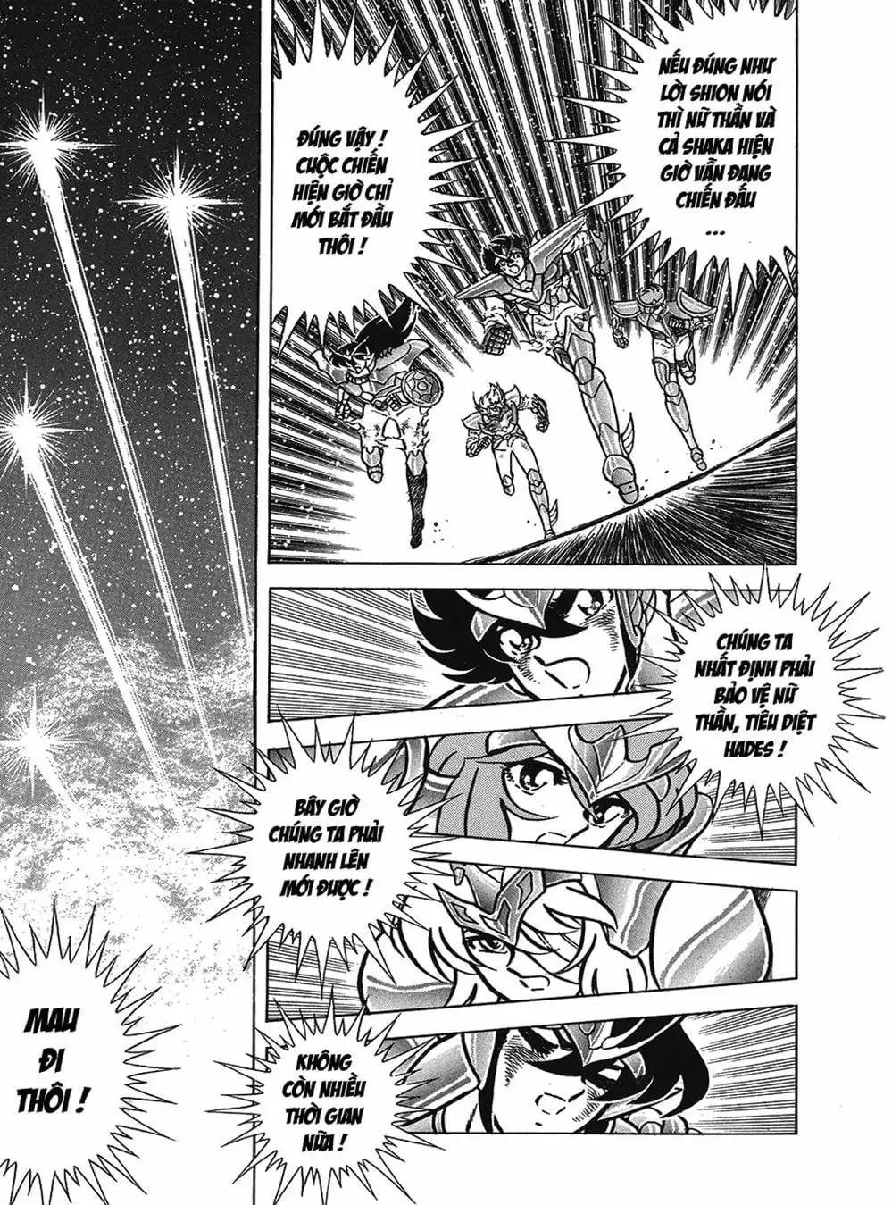 Truyện Tranh Áo Giáp Vàng - Saint Seiya trang 4