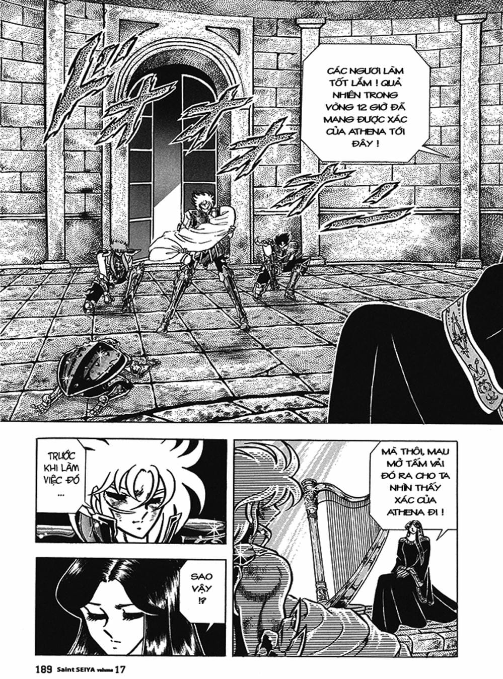 Truyện Tranh Áo Giáp Vàng - Saint Seiya trang 4