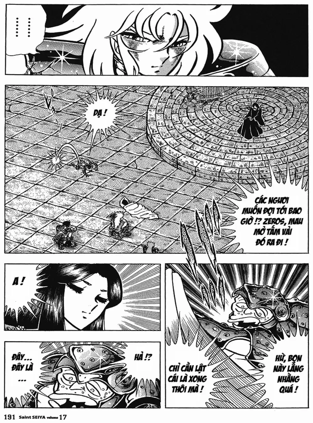 Truyện Tranh Áo Giáp Vàng - Saint Seiya trang 4