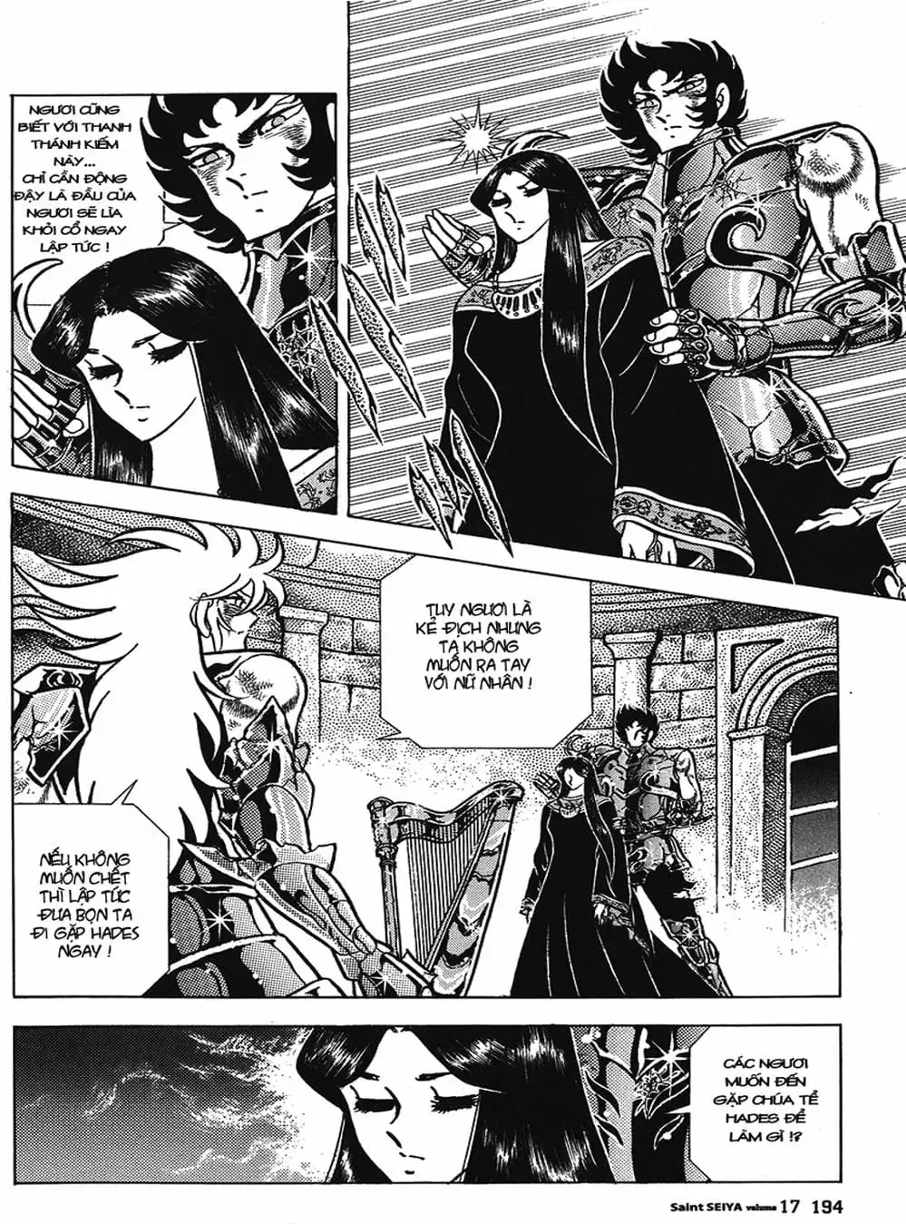 Truyện Tranh Áo Giáp Vàng - Saint Seiya trang 4