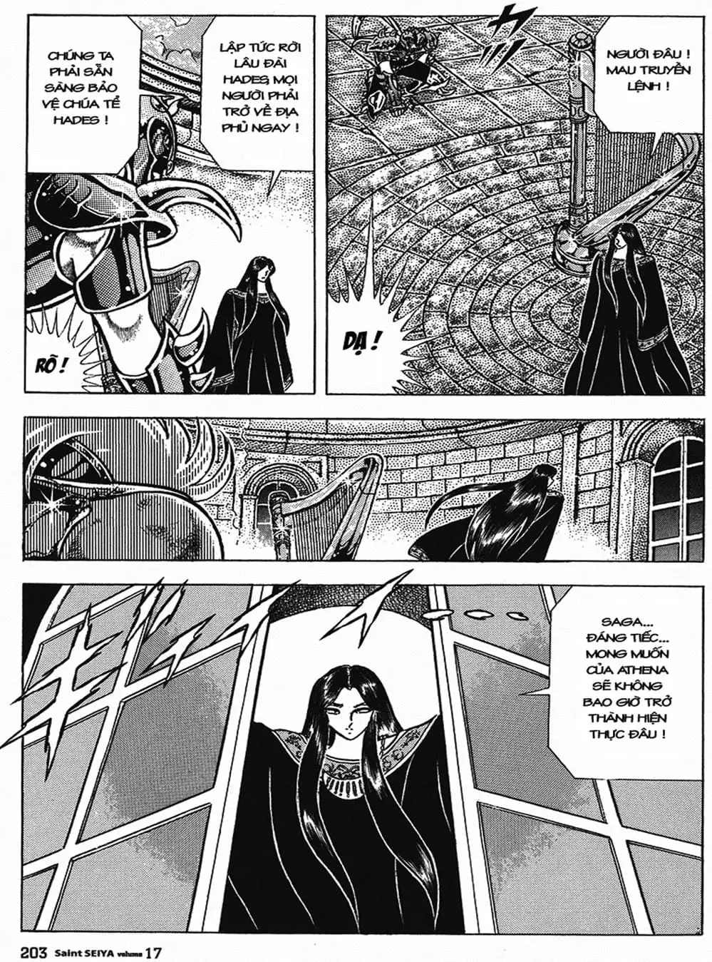 Truyện Tranh Áo Giáp Vàng - Saint Seiya trang 4