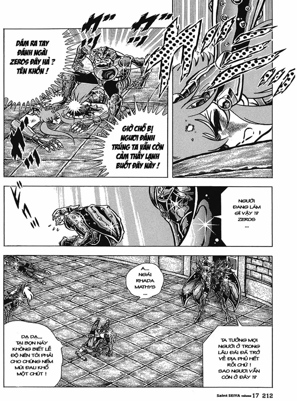 Truyện Tranh Áo Giáp Vàng - Saint Seiya trang 4