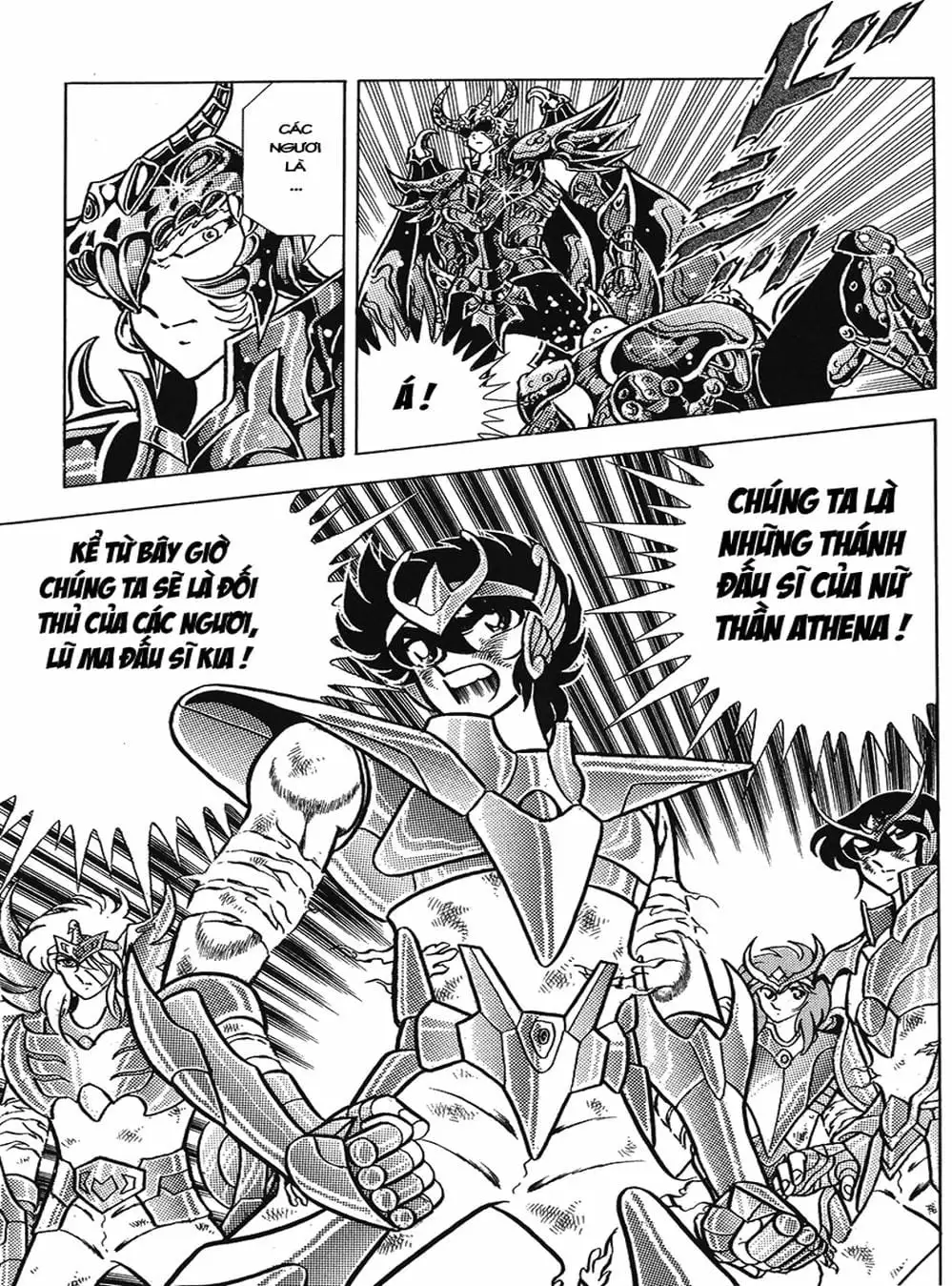 Truyện Tranh Áo Giáp Vàng - Saint Seiya trang 4
