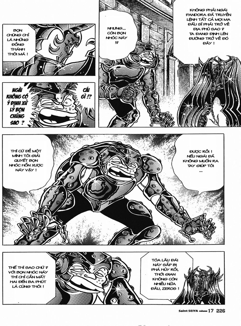 Truyện Tranh Áo Giáp Vàng - Saint Seiya trang 4