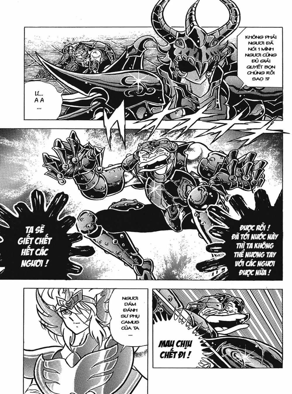 Truyện Tranh Áo Giáp Vàng - Saint Seiya trang 4