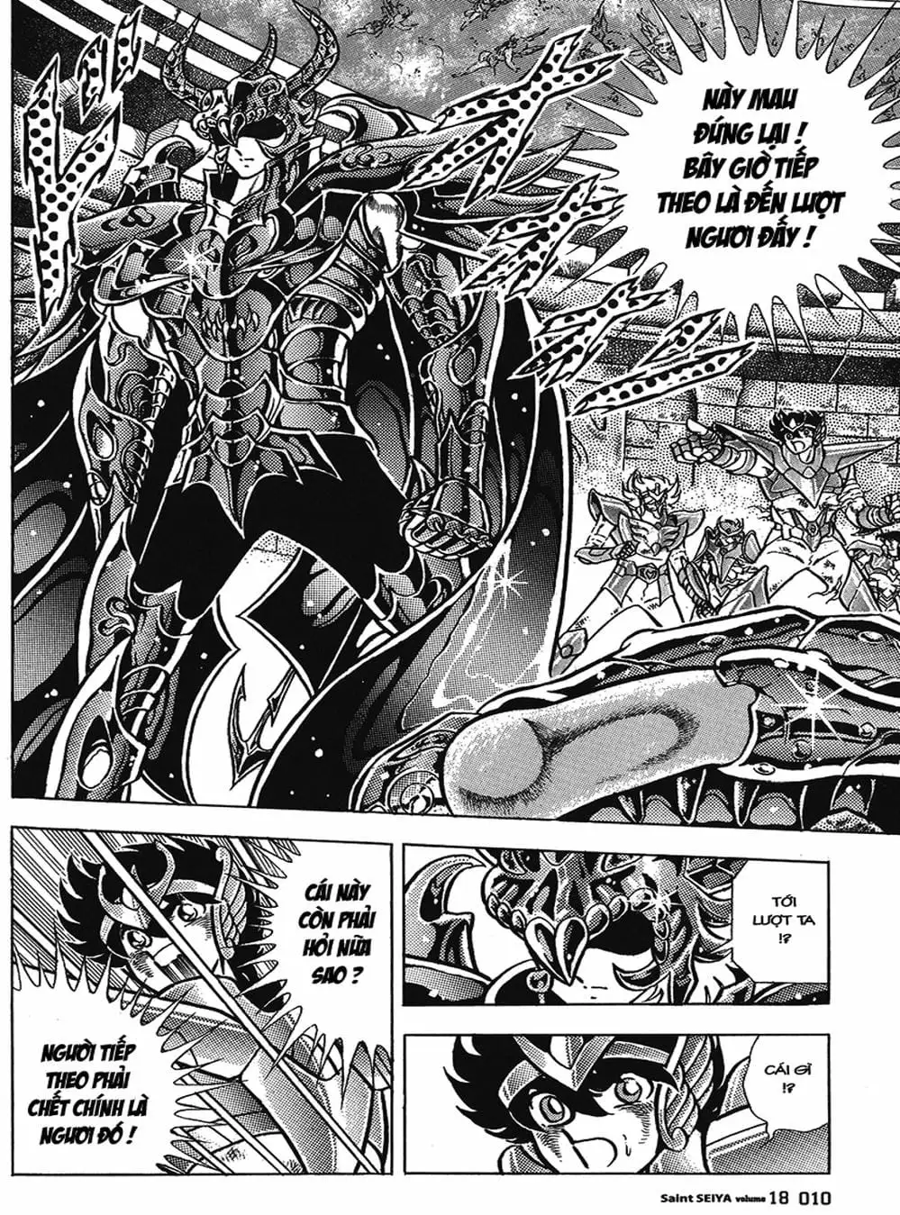 Truyện Tranh Áo Giáp Vàng - Saint Seiya trang 4