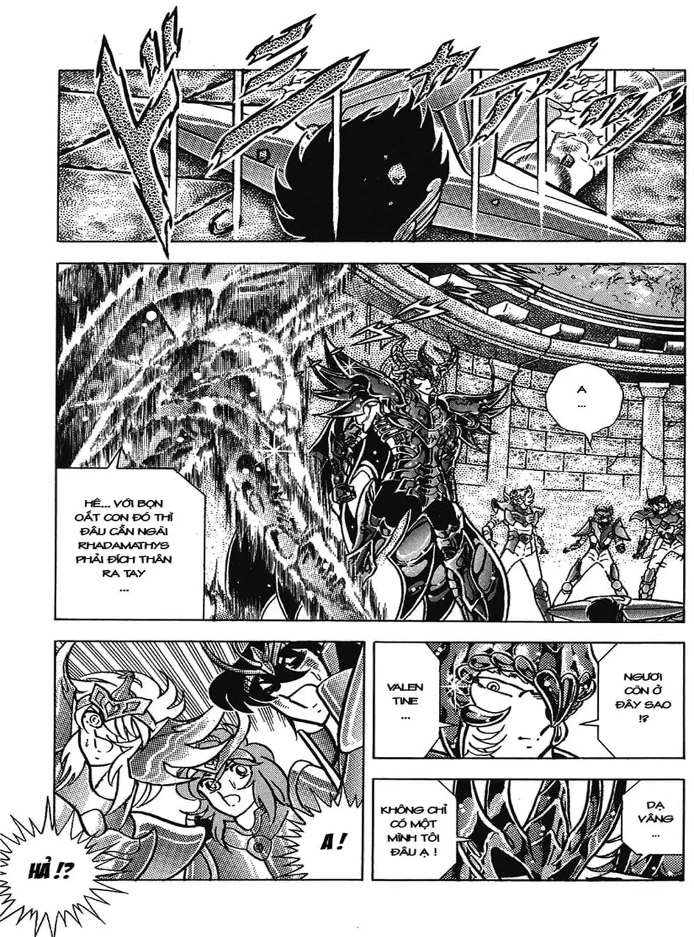 Truyện Tranh Áo Giáp Vàng - Saint Seiya trang 4