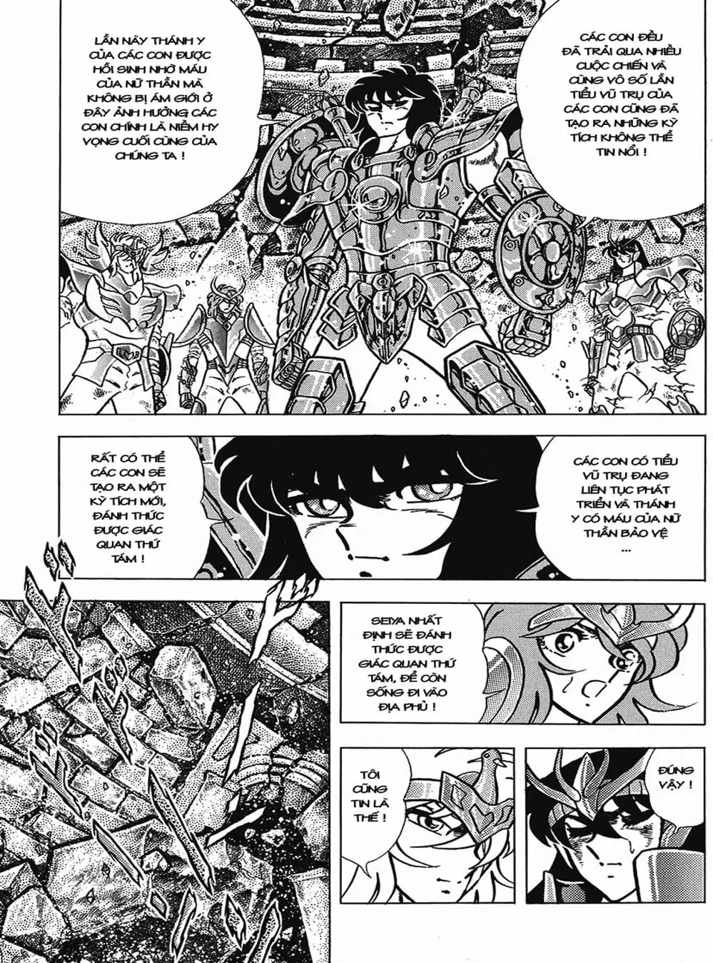 Truyện Tranh Áo Giáp Vàng - Saint Seiya trang 4