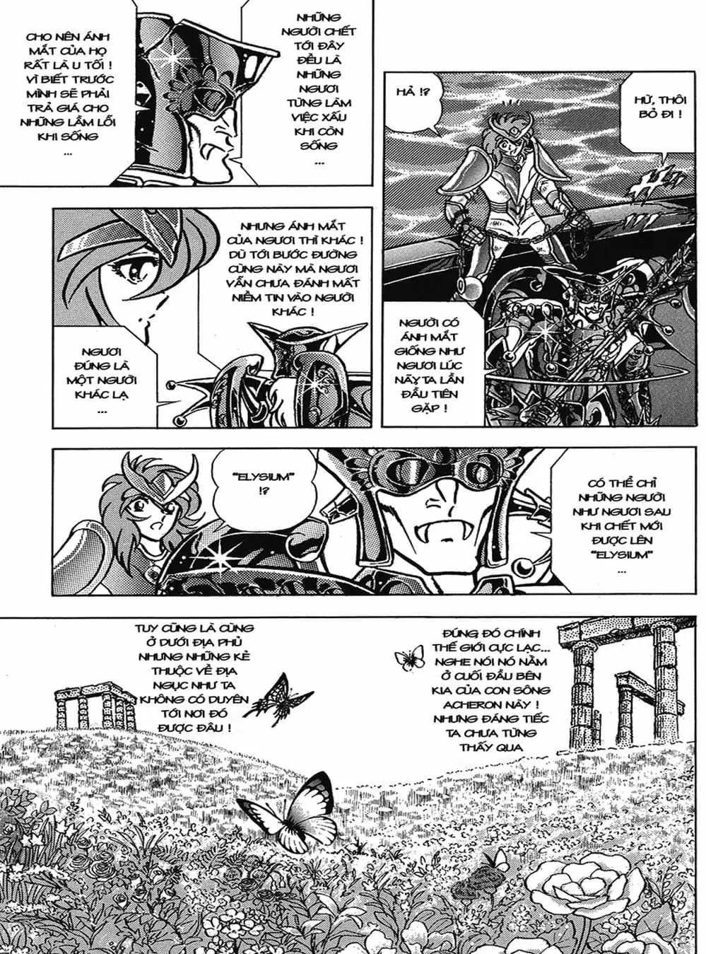 Truyện Tranh Áo Giáp Vàng - Saint Seiya trang 4