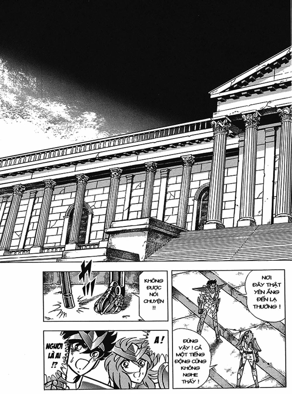 Truyện Tranh Áo Giáp Vàng - Saint Seiya trang 4