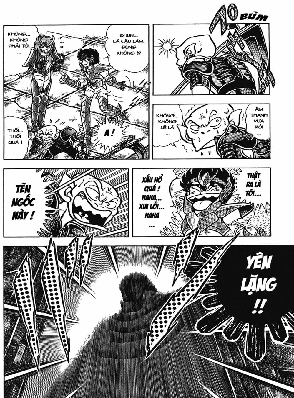 Truyện Tranh Áo Giáp Vàng - Saint Seiya trang 4