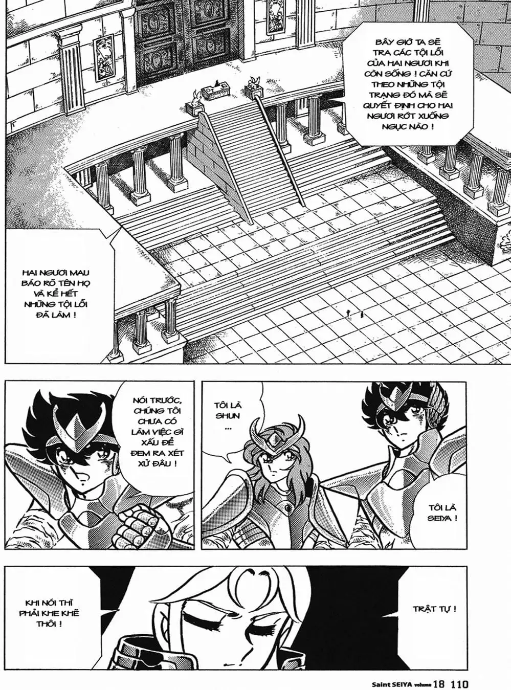 Truyện Tranh Áo Giáp Vàng - Saint Seiya trang 4