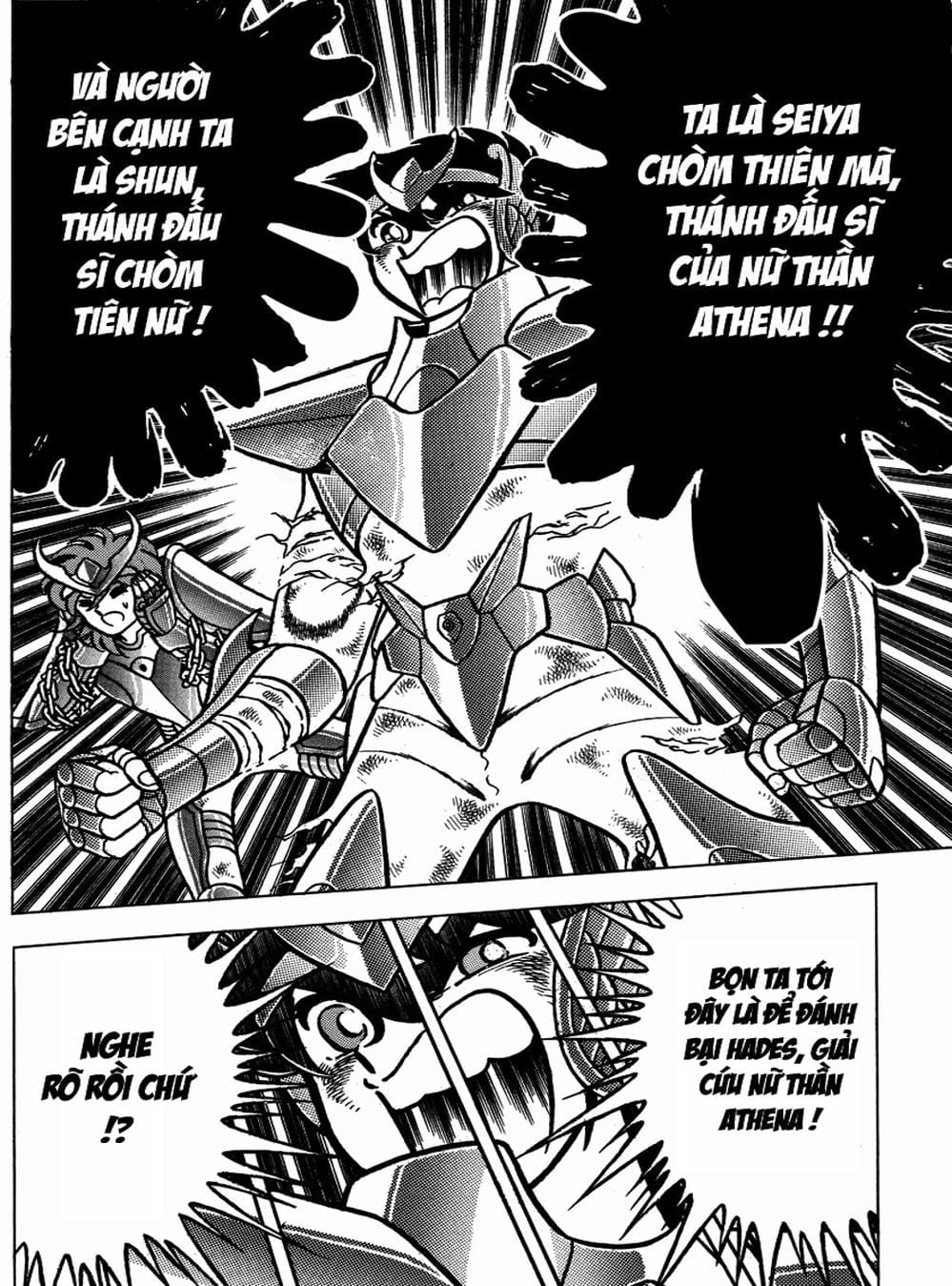 Truyện Tranh Áo Giáp Vàng - Saint Seiya trang 4