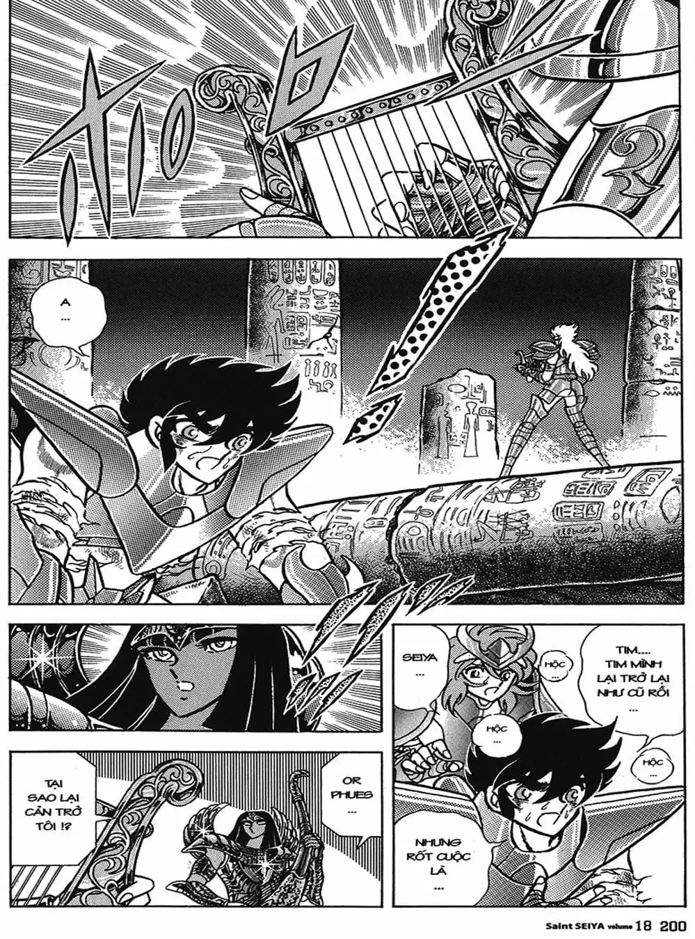 Truyện Tranh Áo Giáp Vàng - Saint Seiya trang 4
