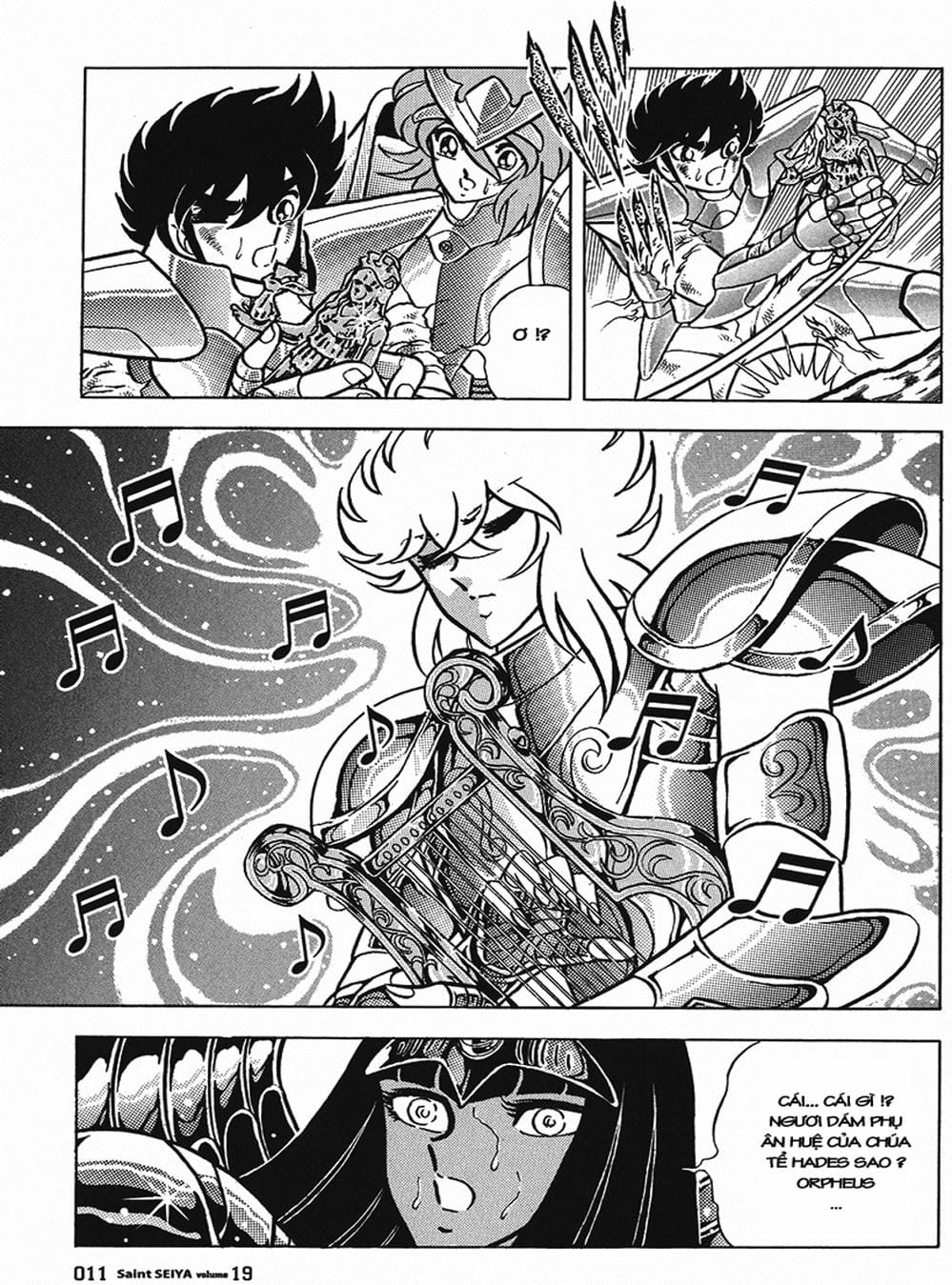 Truyện Tranh Áo Giáp Vàng - Saint Seiya trang 4